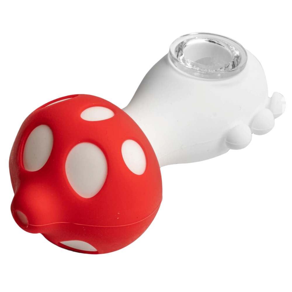 4.5" Mushroom Hand Pipe - Canadian Vaporizers