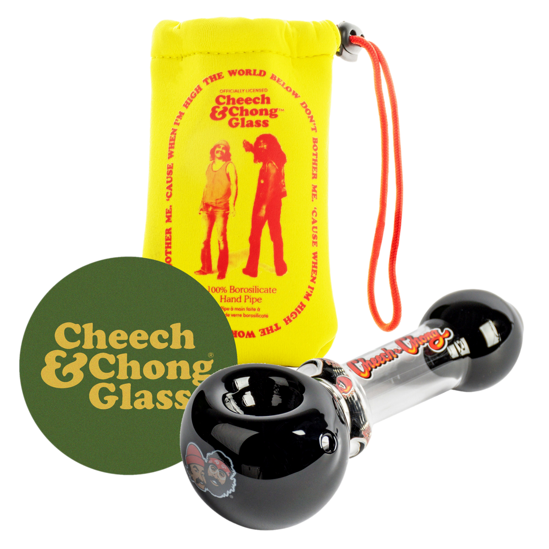 Cheech And Chong Glass 4.5'' Booboo Hand Weed Pipe