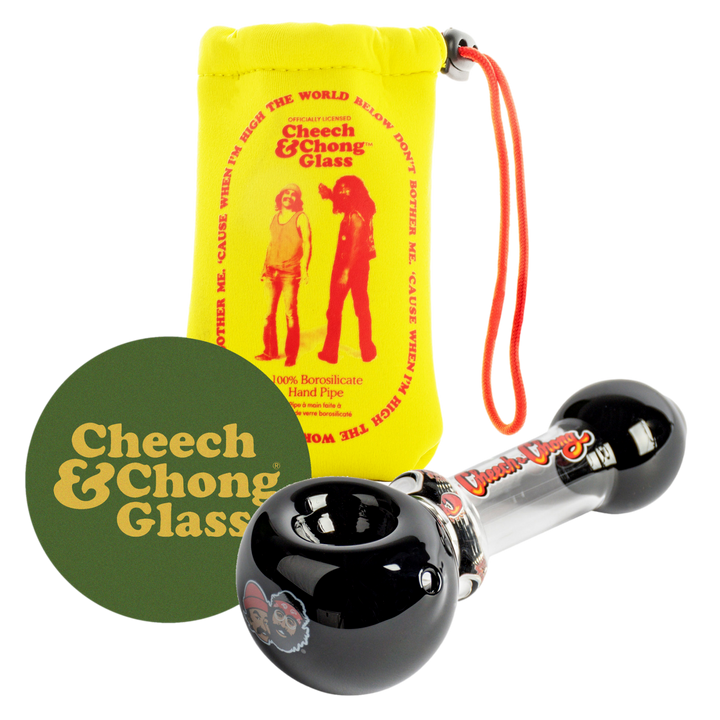 Cheech And Chong Glass 4.5'' Booboo Hand Weed Pipe