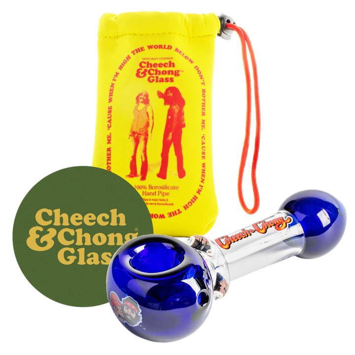 Cheech And Chong Glass 4.5'' Booboo Hand Weed Pipe