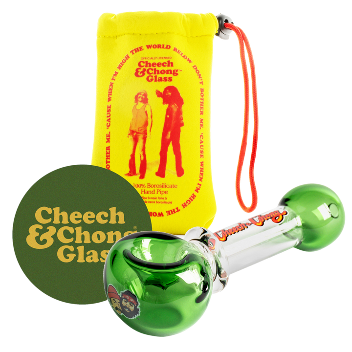 Cheech And Chong Glass 4.5'' Booboo Hand Weed Pipe