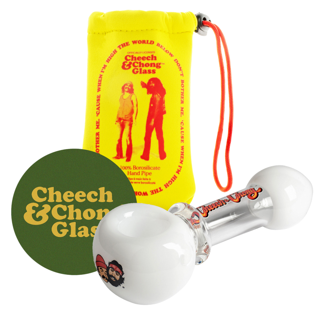 Cheech And Chong Glass 4.5'' Booboo Hand Weed Pipe