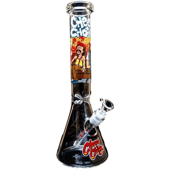 Cheech And Chong | 15" Couched Beaker Tube Bong