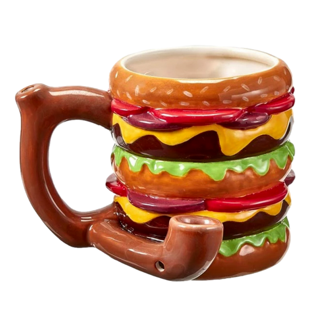 Cheeseburger Mug Pipe