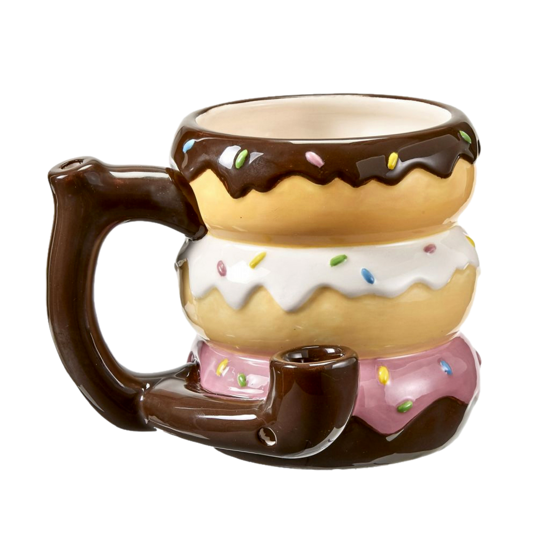 Donut Mug Weed Pipe