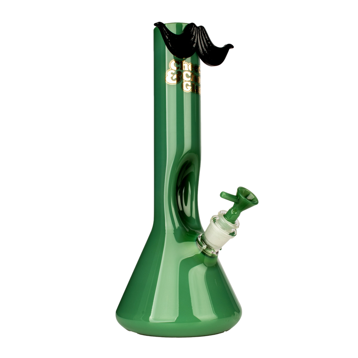 Cheech & Chong 12" Moustache Ride Beaker Base Water Pipe