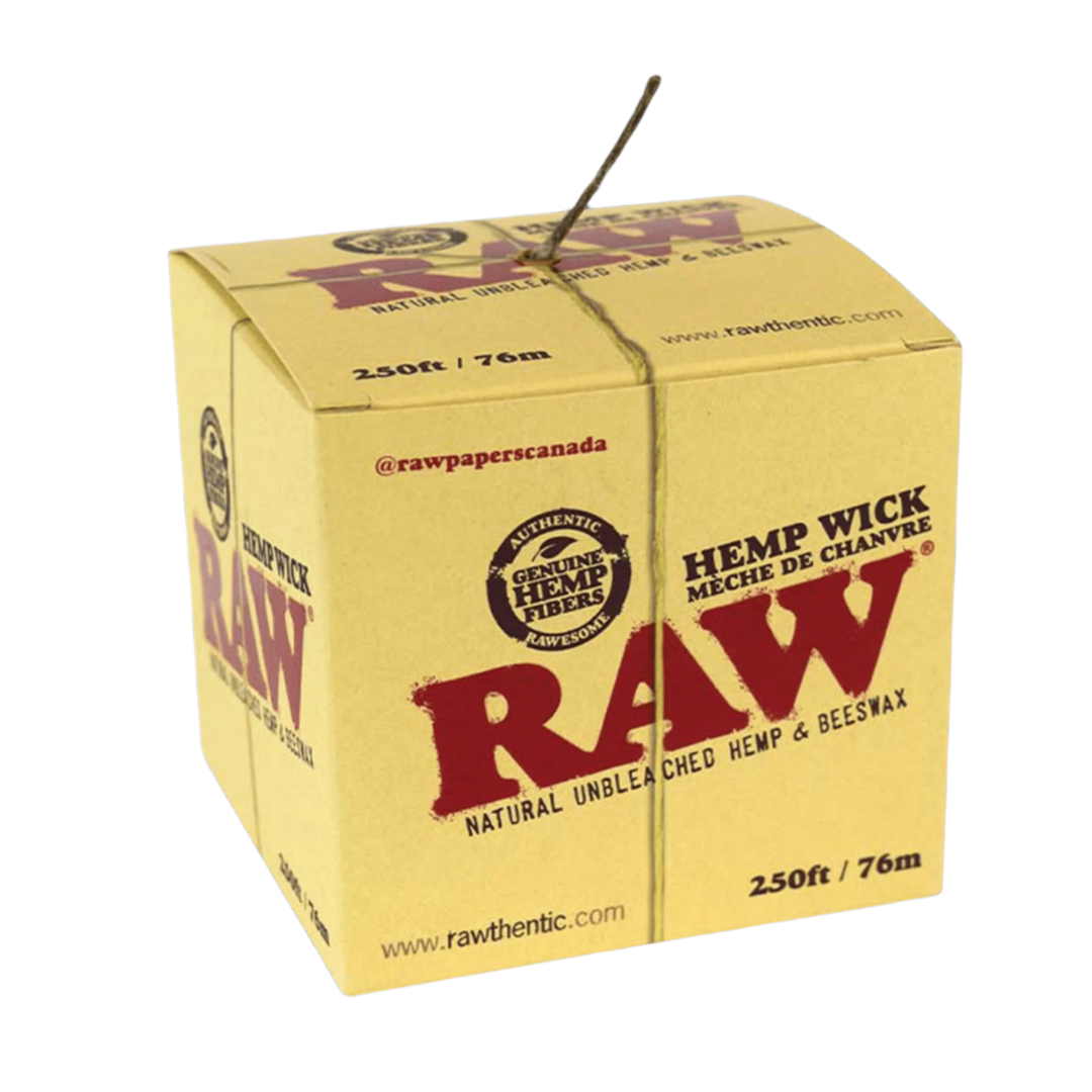 Raw Hemp Wick 250ft (76.2 Meter)