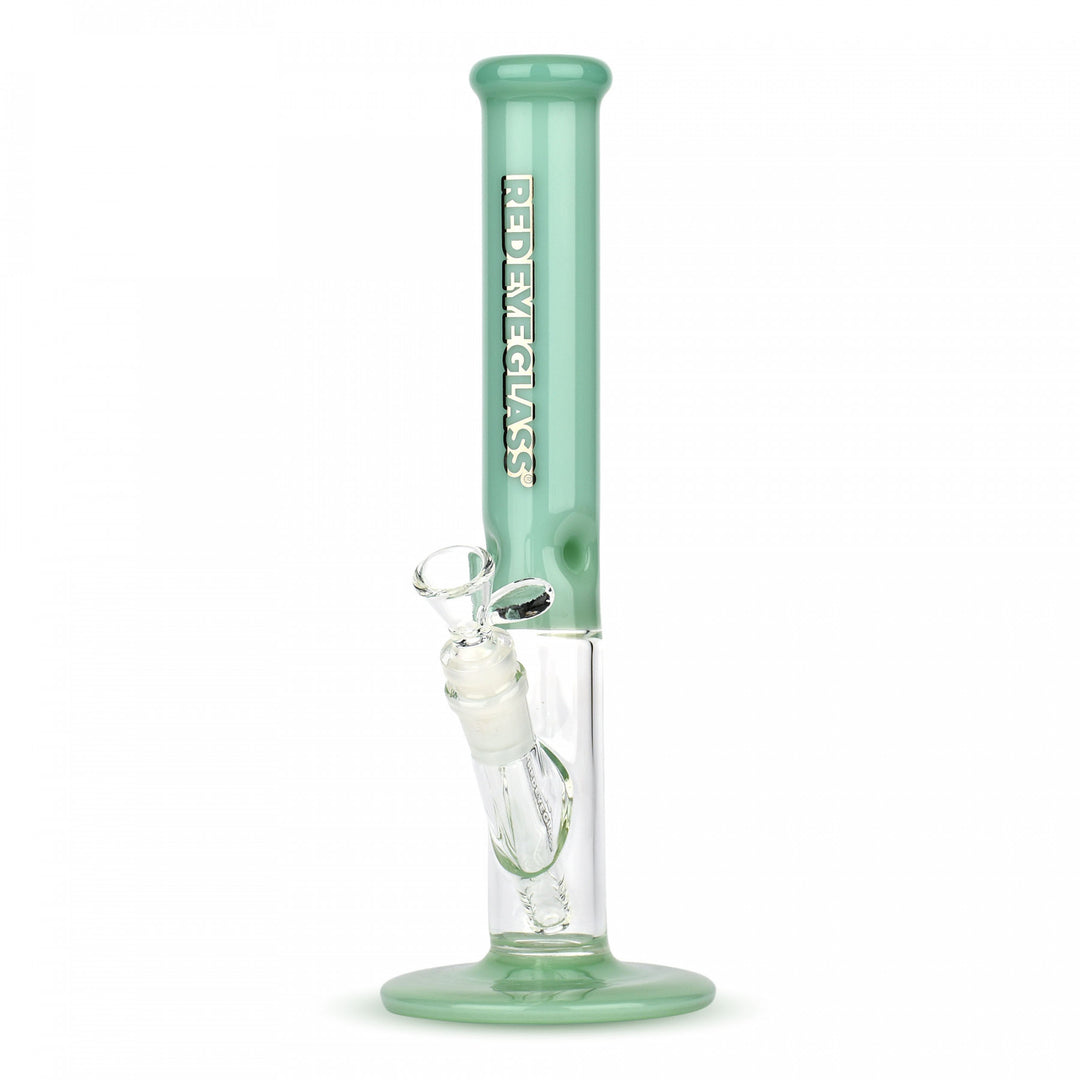 Red Eye Glass 11.5" Frontside Straight Tube Bong