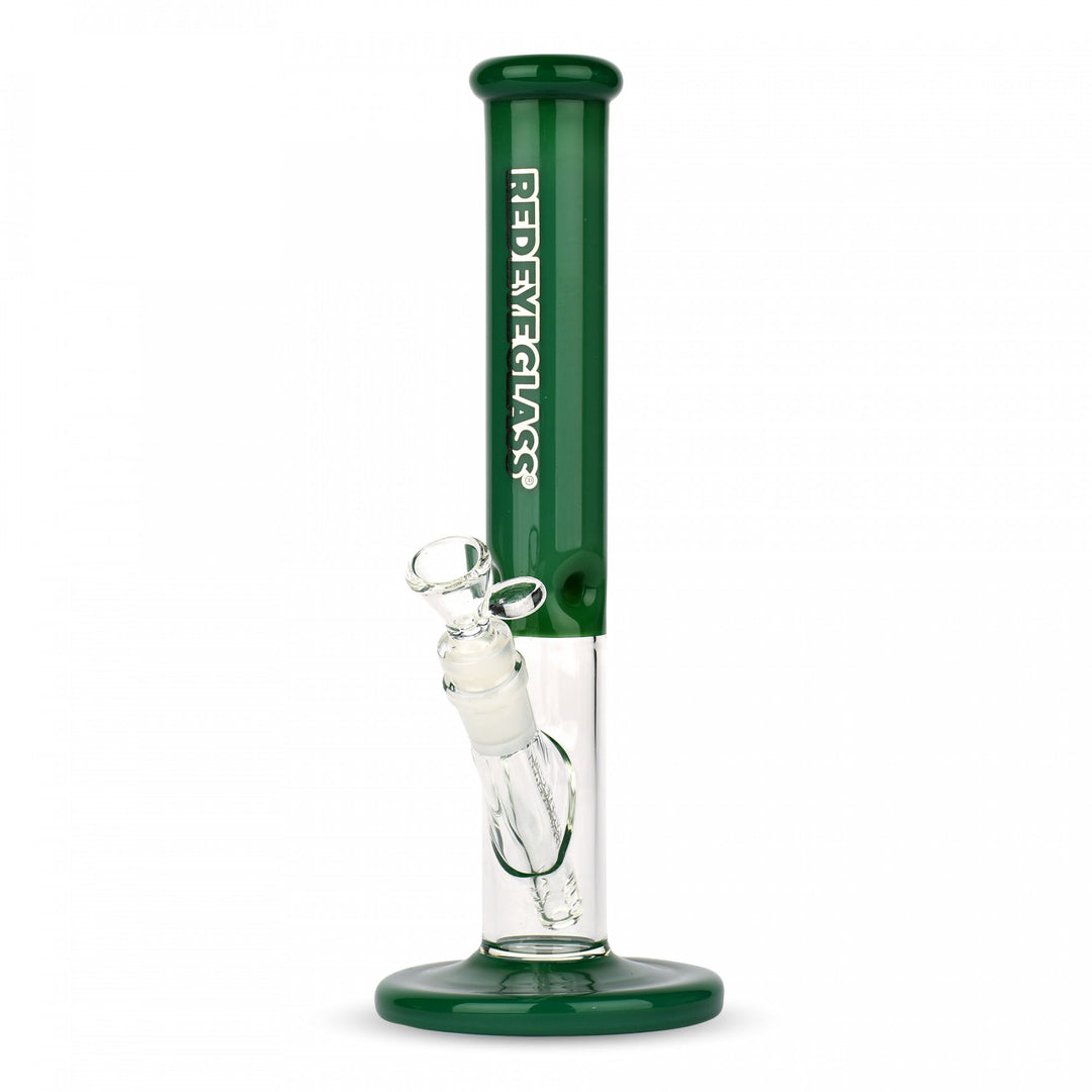 Red Eye Glass 11.5" Frontside Straight Tube Bong