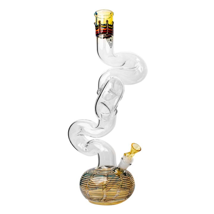 Red Eye Glass | 20" 3-Arm Loop-D-Loop Bong