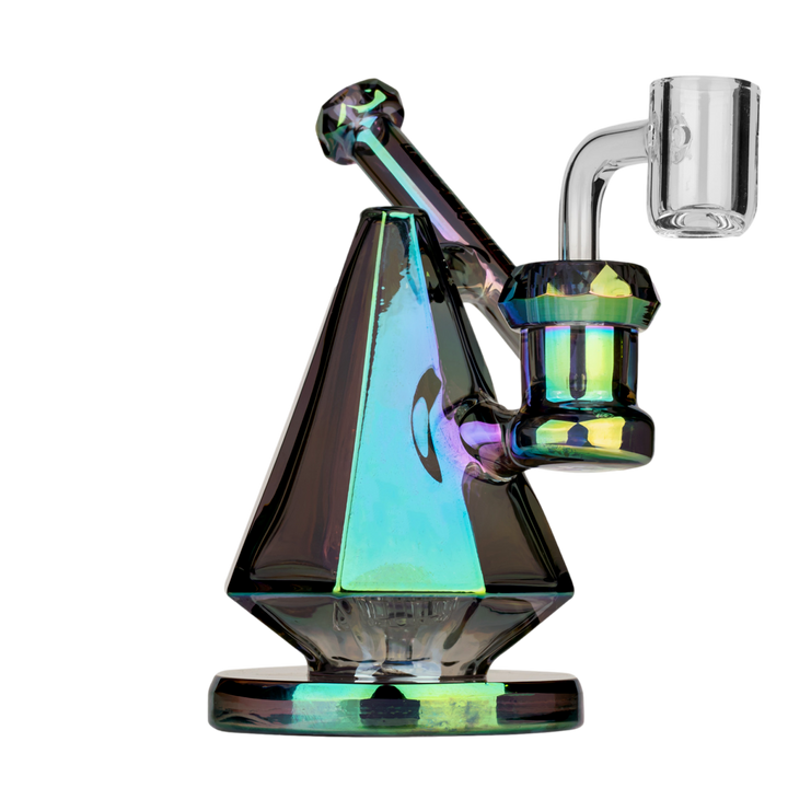 Red Eye Tek 5" Metallic Terminator Finish Pyxis Pyramid Dab Rig