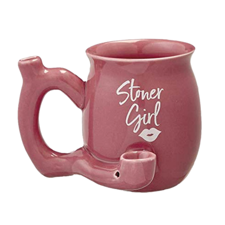 Stoner Girl Mug Pipe