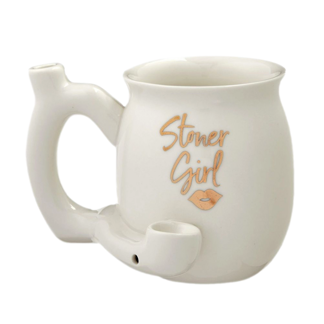 Stoner Girl Mug Pipe