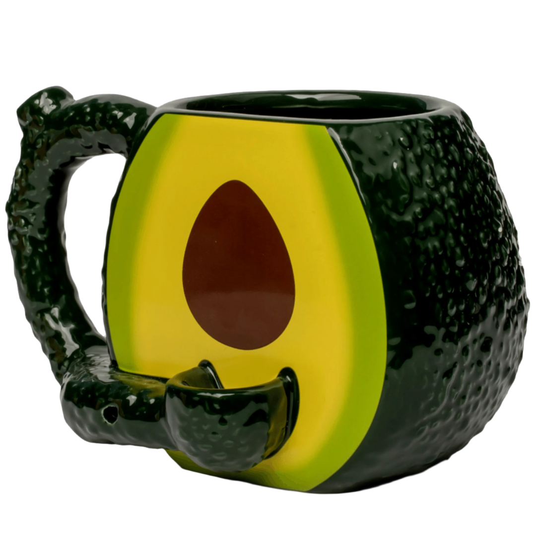 Avocado Ceramic Mug Pipe - Canadian Vaporizers