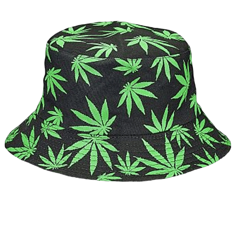 Cannabis Leaf Bucket Hat - Canadian Vaporizers