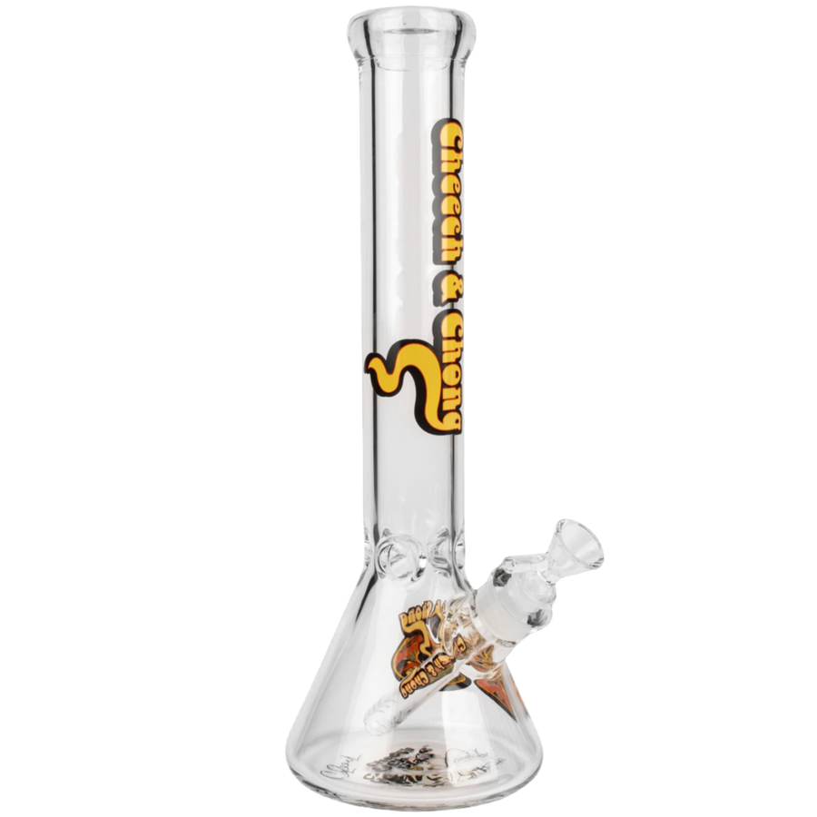 Cheech And Chong 15" 7mm Thick Commemorative 50th Anniversary Beaker Tube - Canadian Vaporizers