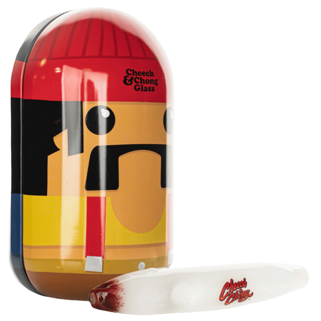 Cheech And Chong 6" Labrador Hand Pipe in Collectible Tin (Limited Edition) - Canadian Vaporizers