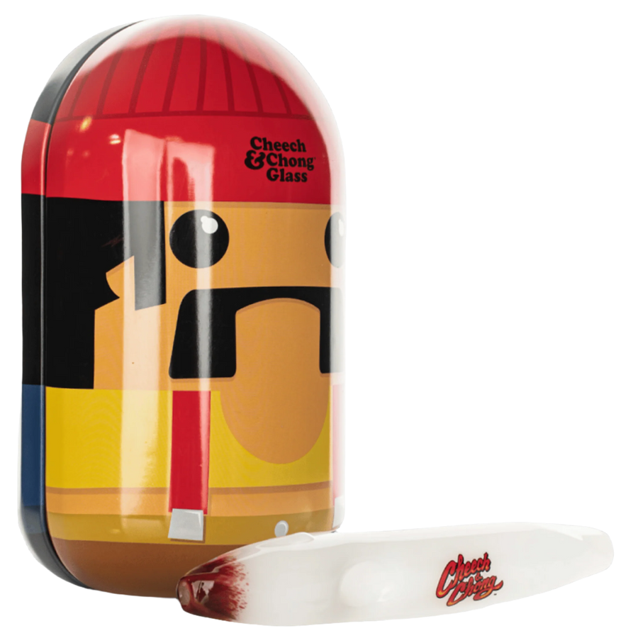 Cheech And Chong 6" Labrador Hand Pipe in Collectible Tin (Limited Edition) - Canadian Vaporizers