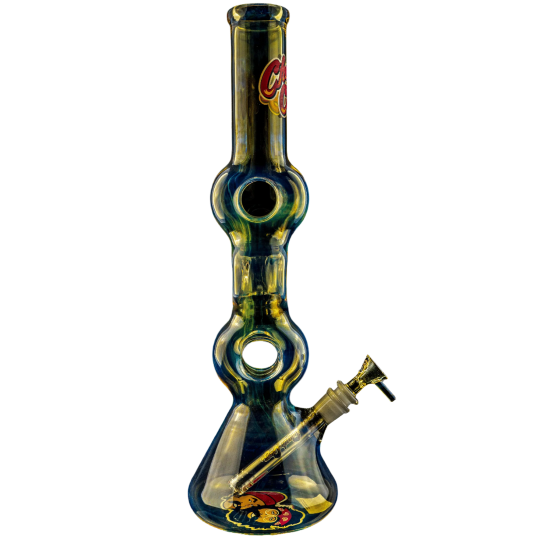 Cheech And Chong Glass | 16" Moe Money Tube with 14mm Joint - Canadian Vaporizers