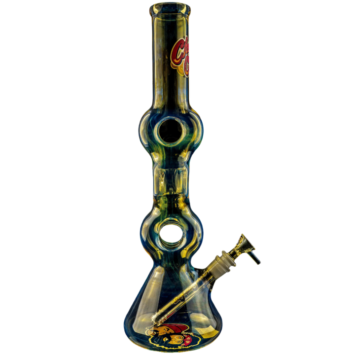 Cheech And Chong Glass | 16" Moe Money Tube with 14mm Joint - Canadian Vaporizers