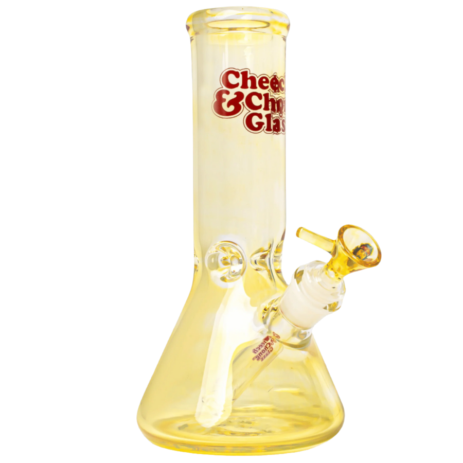 Cheech And Chong Glass 9" 7mm Thick Herbie Beaker Tank Tube - Canadian Vaporizers