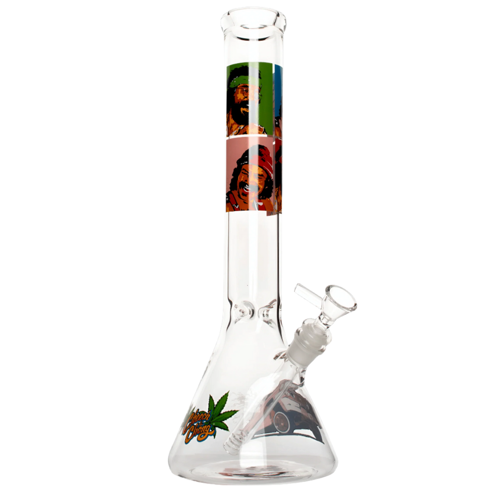 Cheech & Chong 10" & 15" Pop Art Beaker Base Water Pipe - Canadian Vaporizers