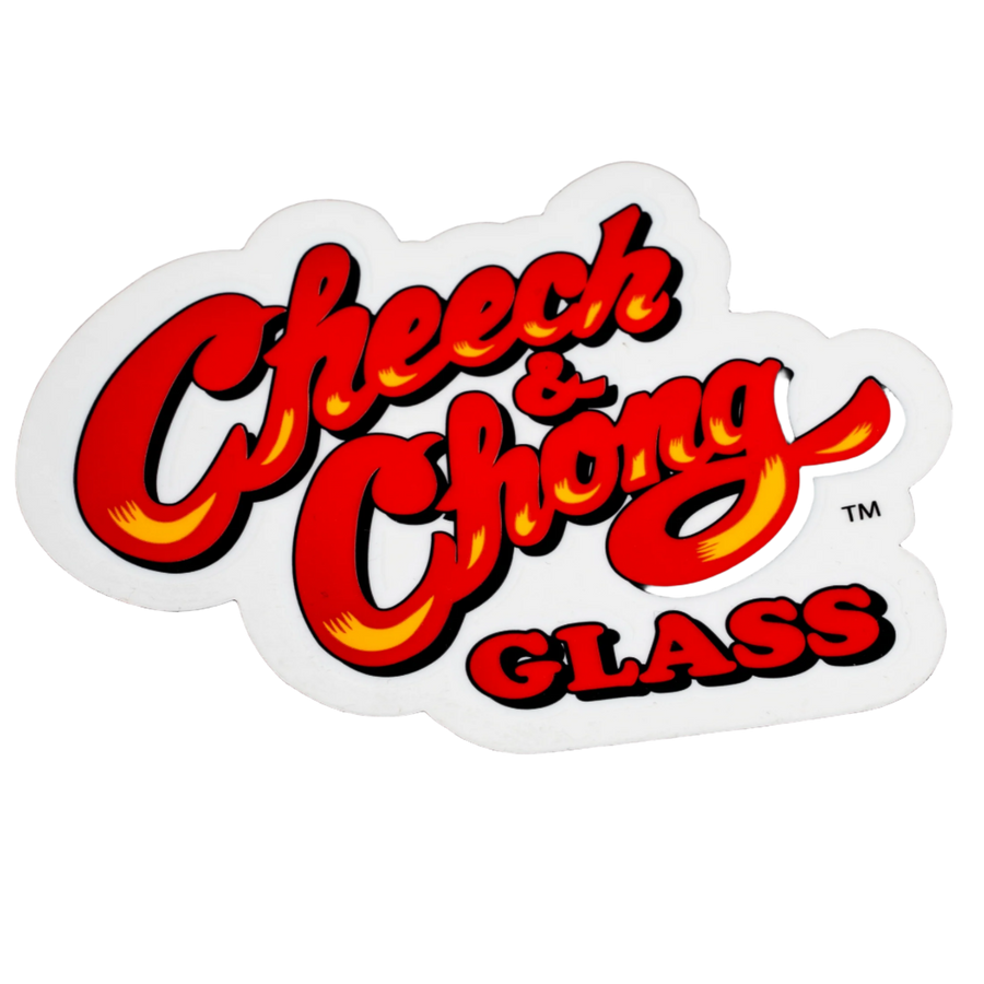 Cheech & Chong Glass Sticker - Canadian Vaporizers