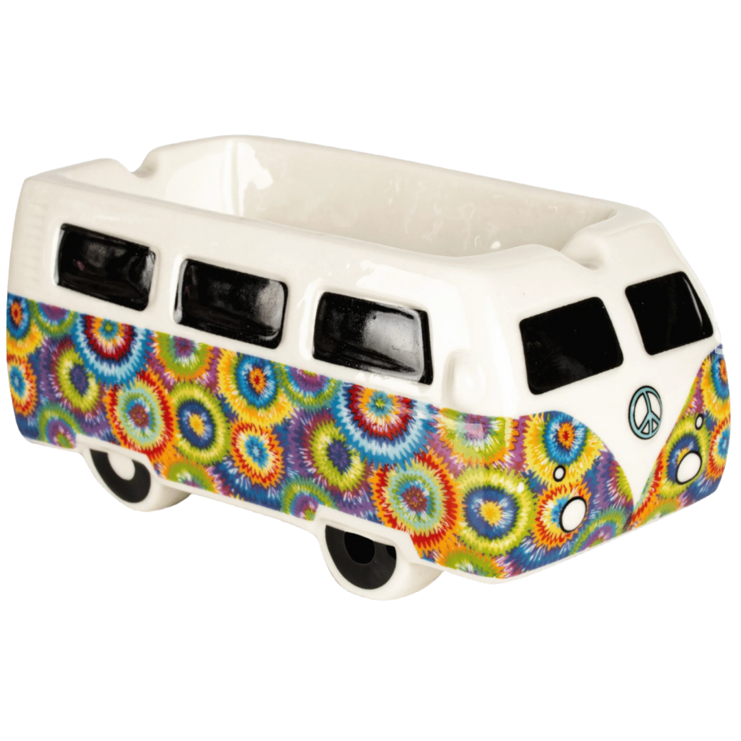 Flower Power Vintage Bus Ashtray - Canadian Vaporizers