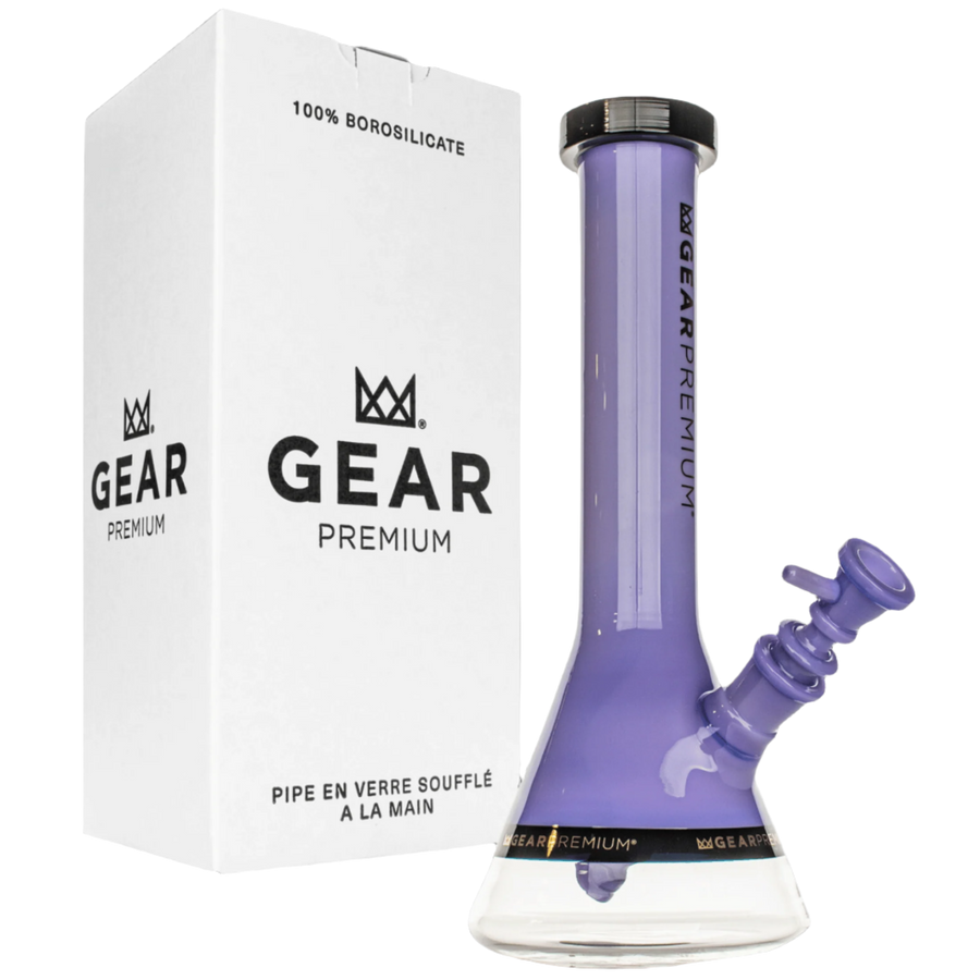 Gear Premium 12" Tuxedo Beaker Base Water Pipe (Limited Edition) - Canadian Vaporizers