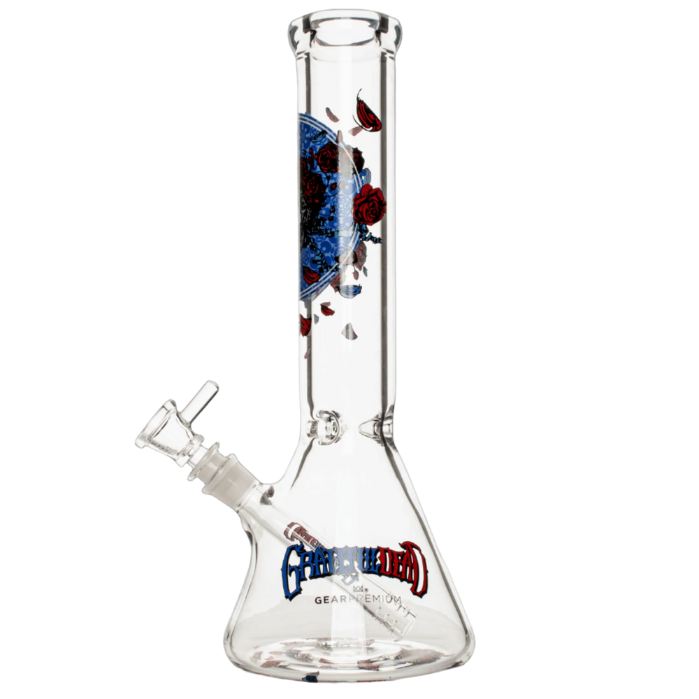 Gear Premium 13” 7mm Thick Bertha Beaker Base Water Pipe - Canadian Vaporizers