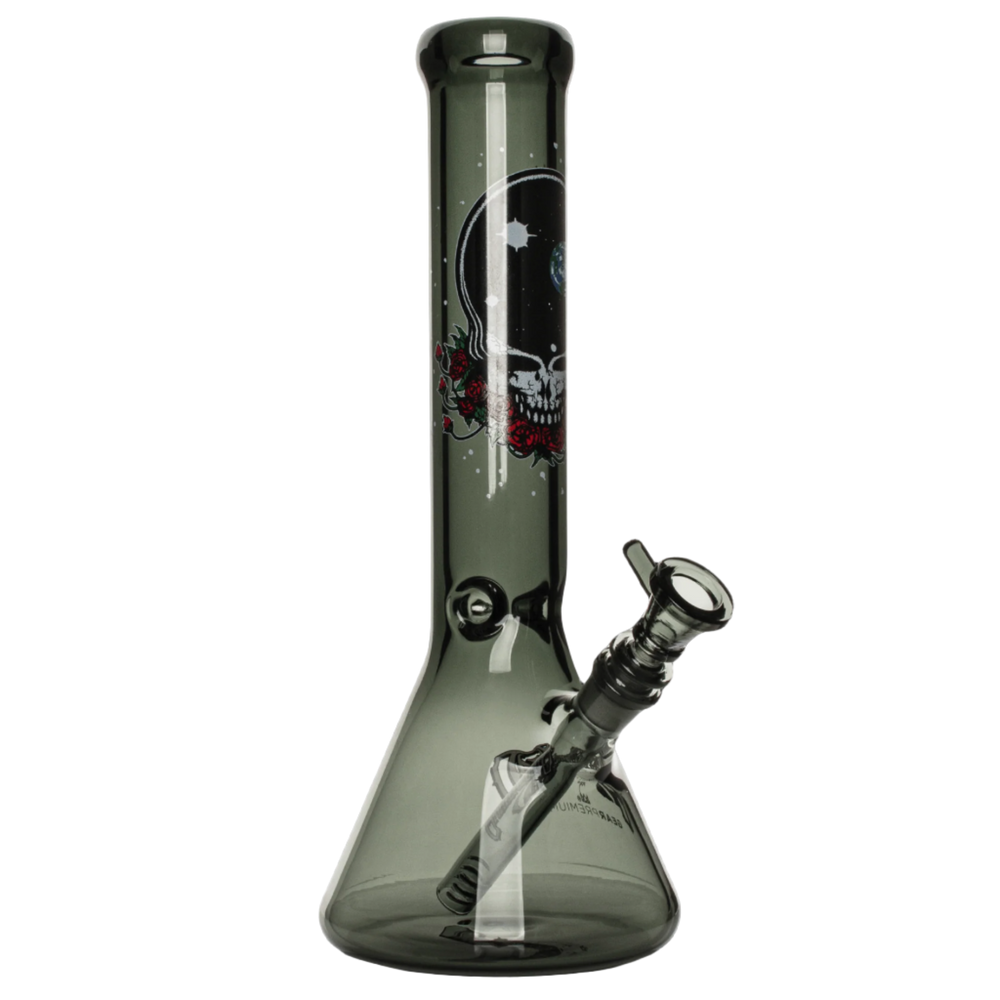 Gear Premium 13” 7mm Thick Space Your Face Beaker Base Water Pipe - Canadian Vaporizers