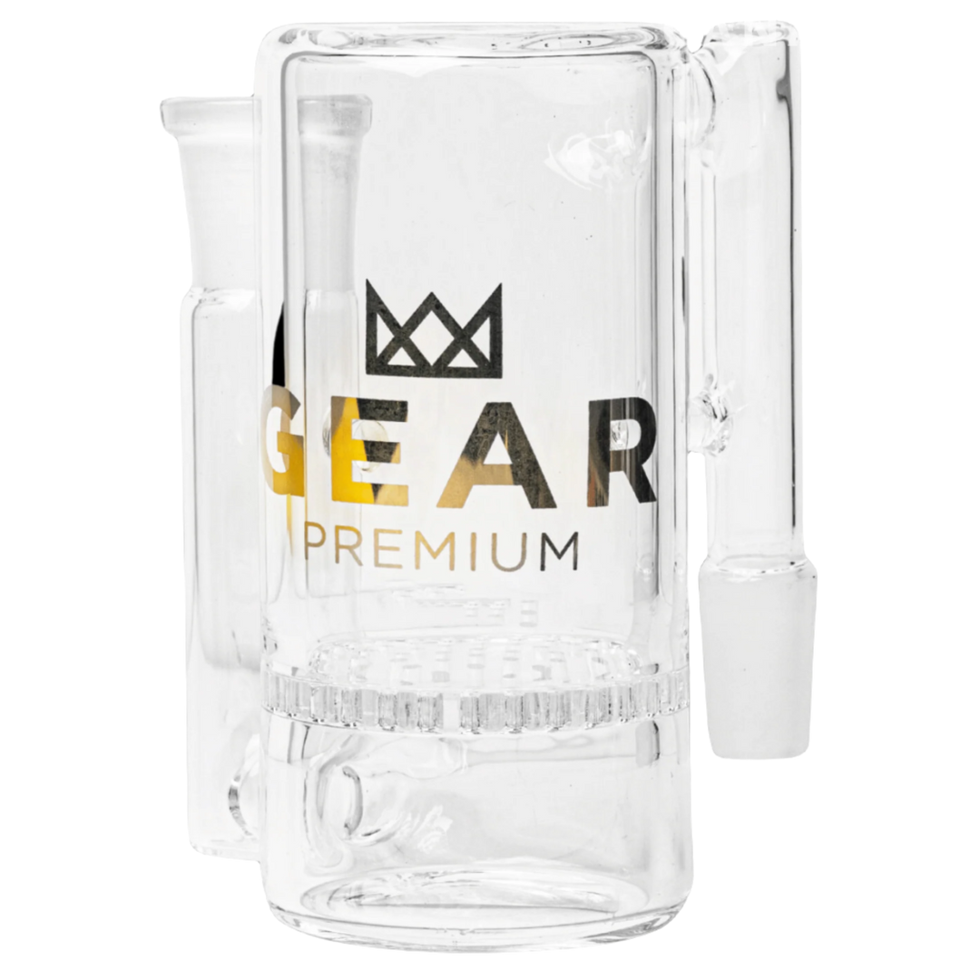 Gear Premium 14mm 90 Degree Honeycomb Perc Ash Catcher - Canadian Vaporizers