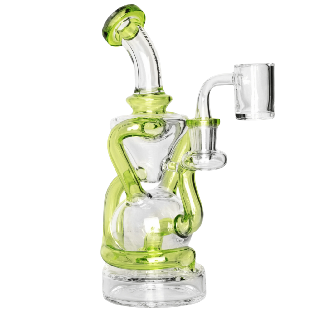 Gear Premium 8" Dual Uptake Concentrate Recycler - Canadian Vaporizers