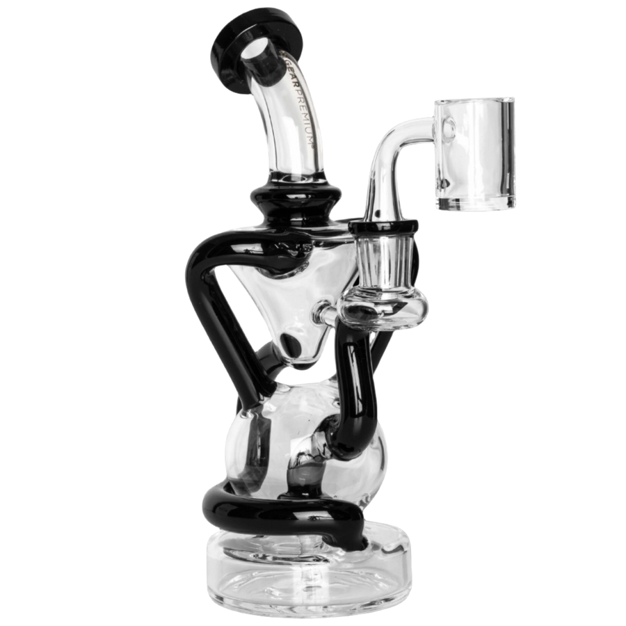 Gear Premium 8" Dual Uptake Concentrate Recycler - Canadian Vaporizers