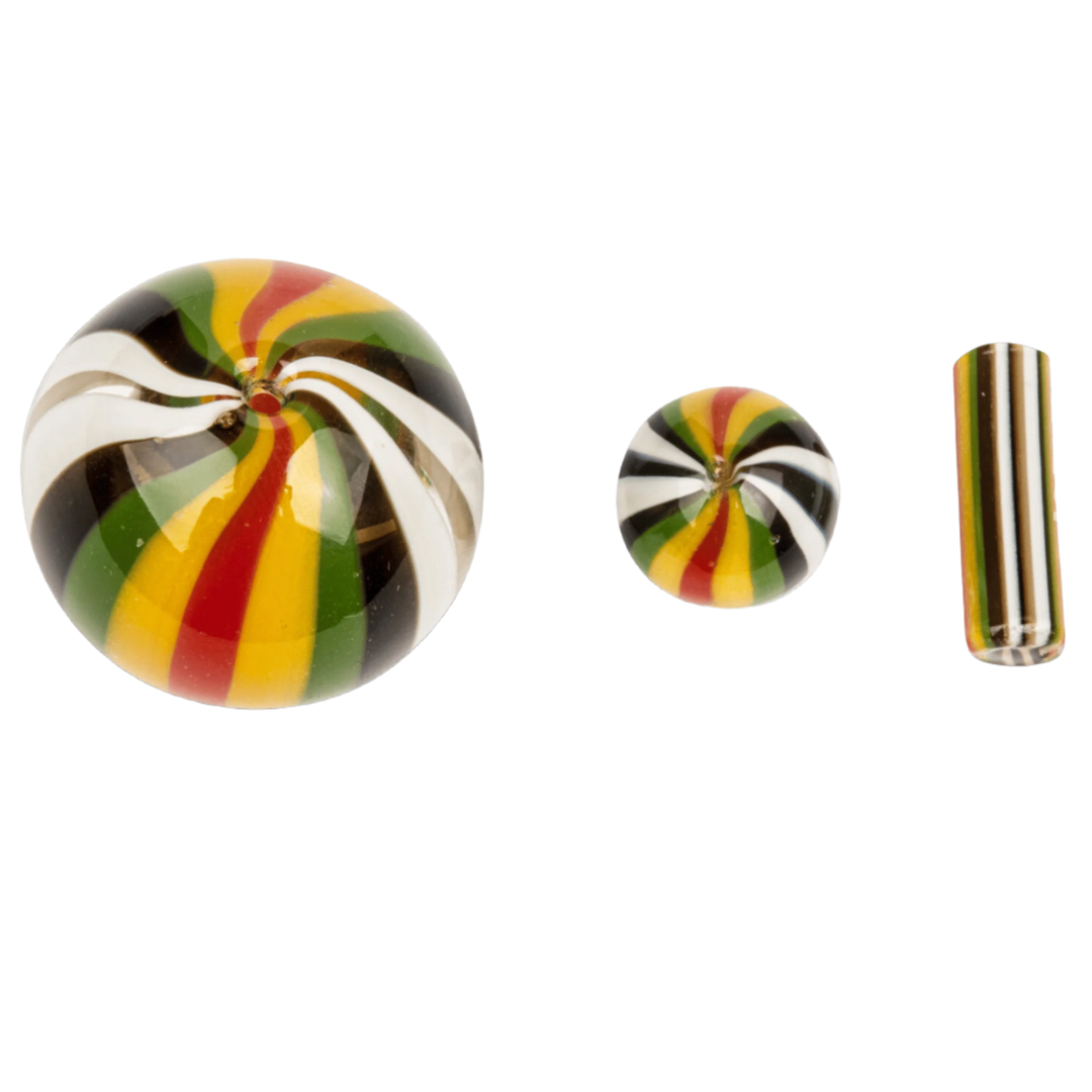 Gear Premium Multi Colour Terp Slurper Heat Bead & Cap Set - Canadian Vaporizers