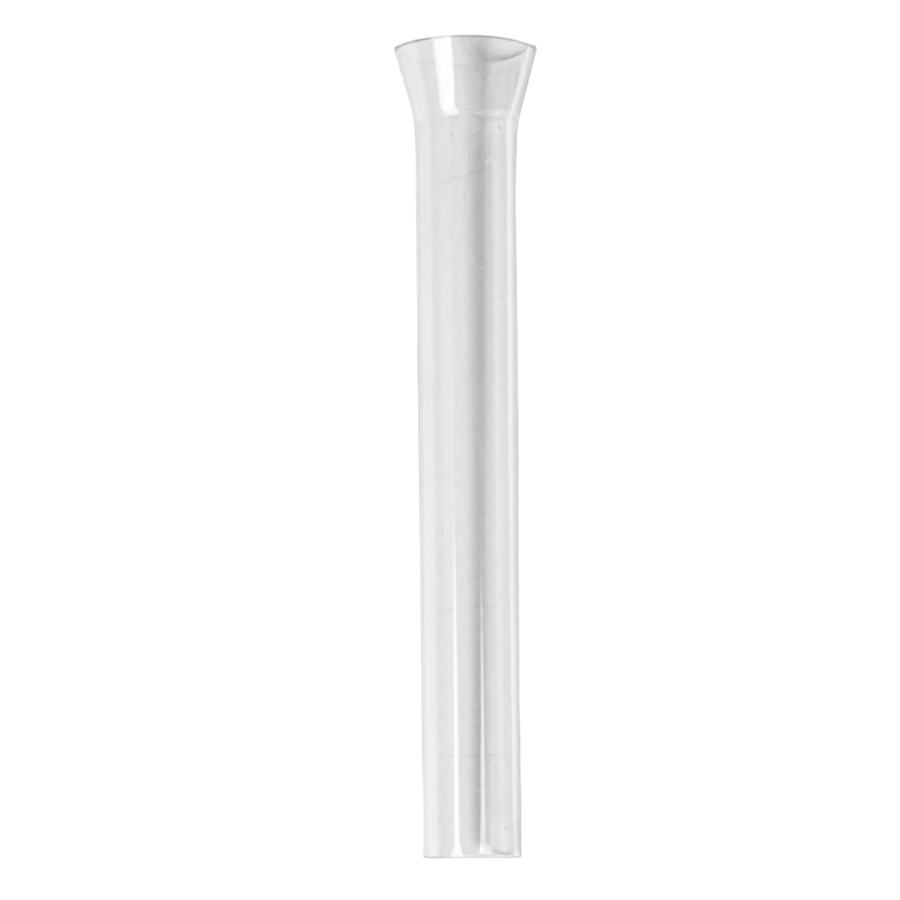 Lit 4" Acrylic Flared Female Downstem - Canadian Vaporizers