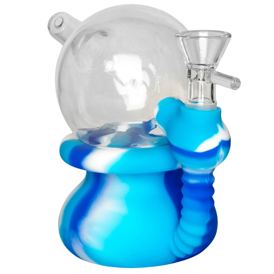 Lit Silicone 5" Gumball Bubbler - Canadian Vaporizers