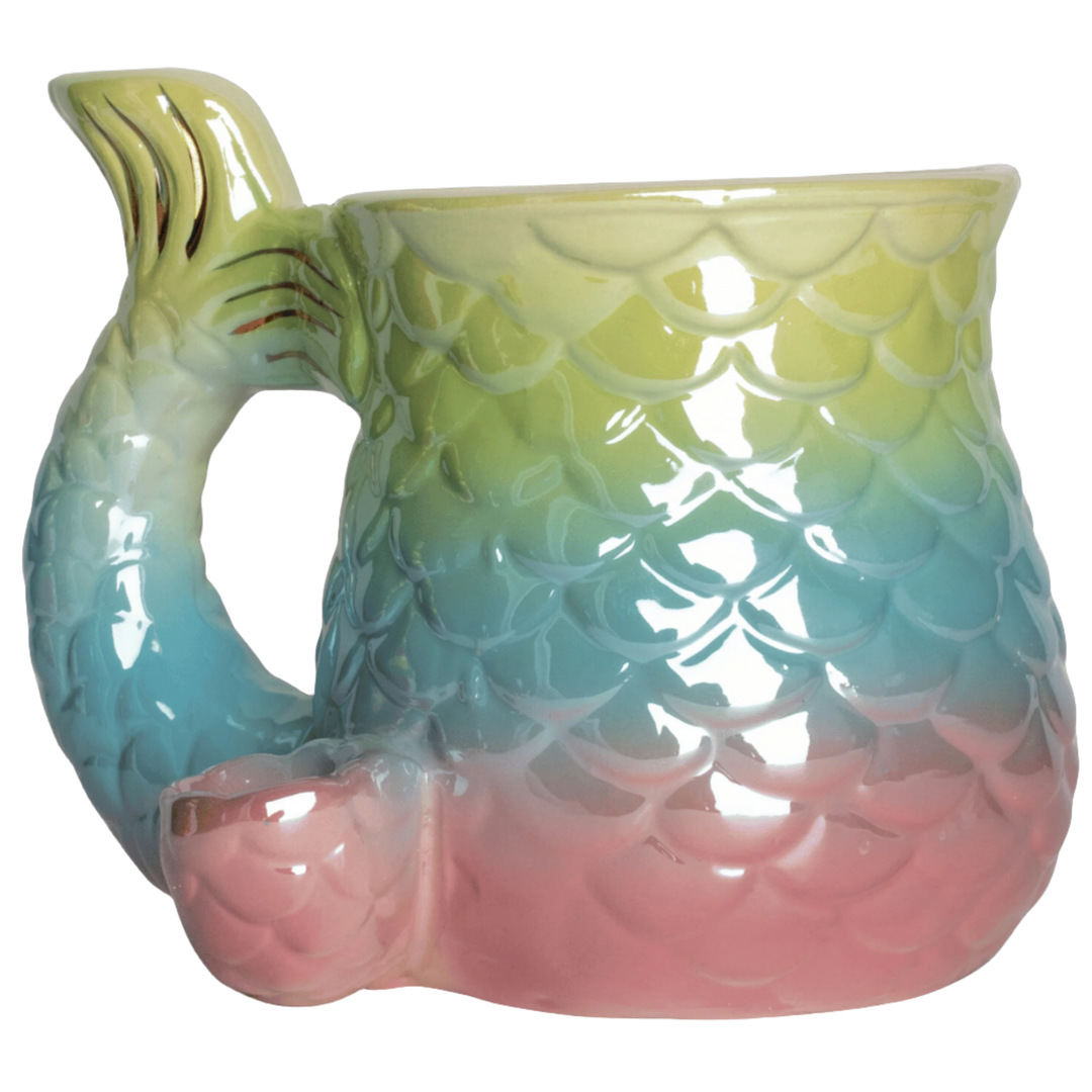 Mermaid Tail Mug Pipe - Canadian Vaporizers