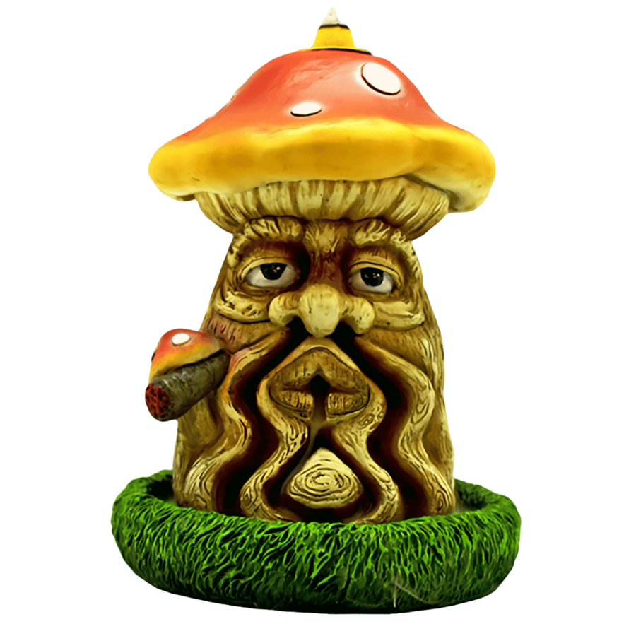 Mushroom Man Backflow Incense Burner - Canadian Vaporizers