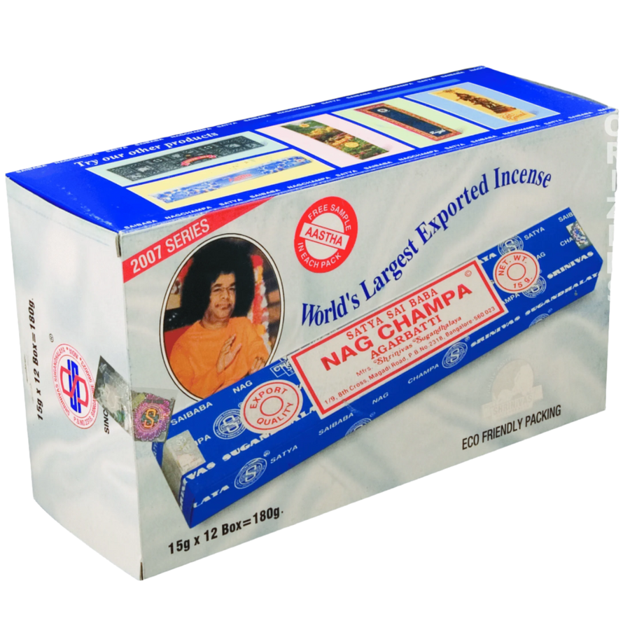 Nag Champa Incense (6 Packs of 100g) - Canadian Vaporizers