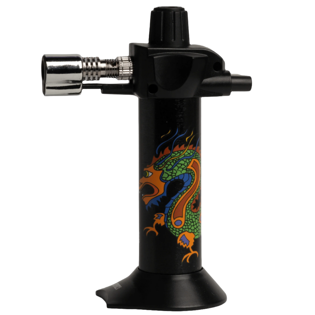 Newport 5.5" Mini Black Dragon Torch - Canadian Vaporizers