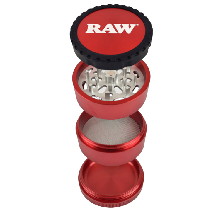 Raw | 4-Piece Life Grinder V3 - Canadian Vaporizers