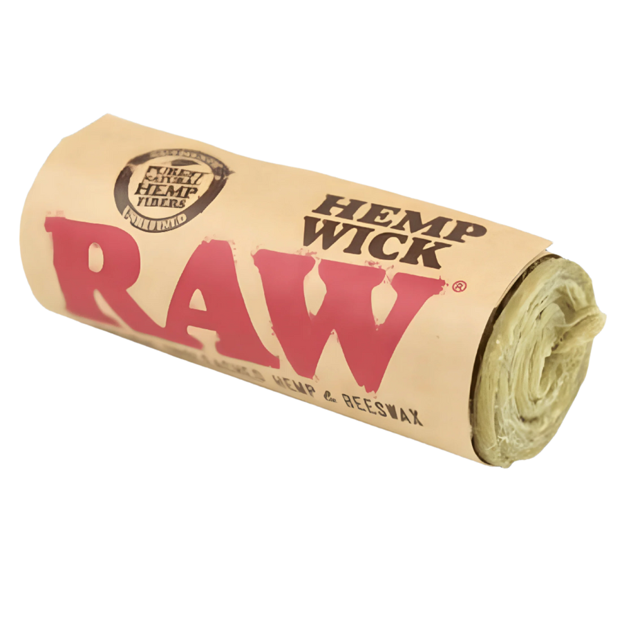 Raw 6 Meter Hemp Wick (Display of 20) - Canadian Vaporizers