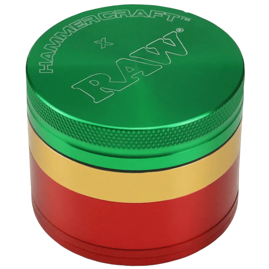 Raw Aluminum Grinder - Canadian Vaporizers