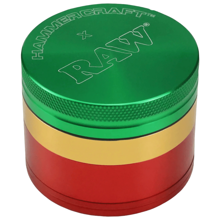 Raw Aluminum Grinder - Canadian Vaporizers