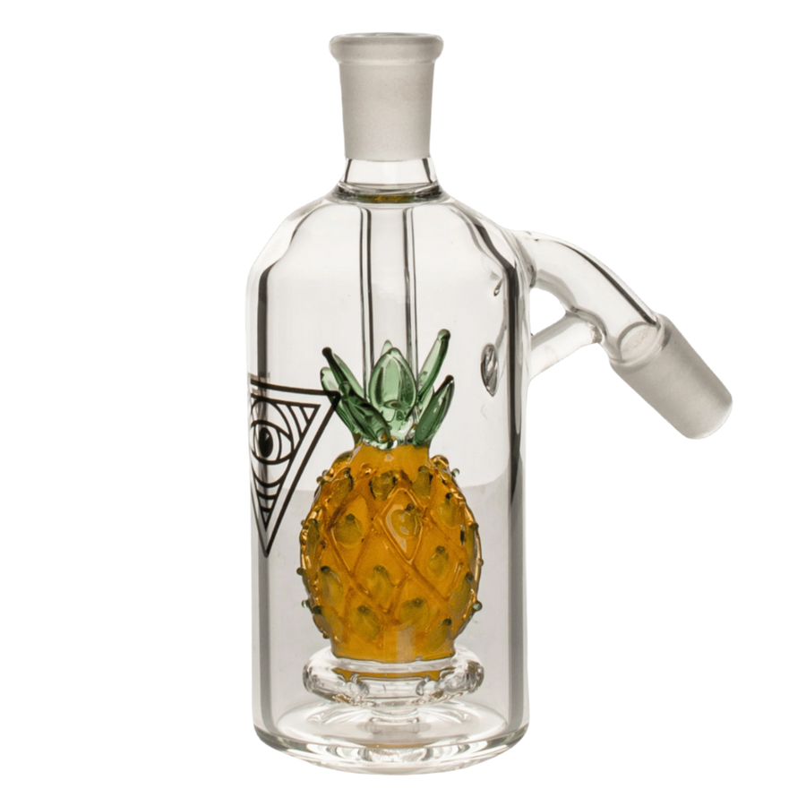 Red Eye Glass 14mm 45 Degree Pineapple Ash Catcher - Canadian Vaporizers