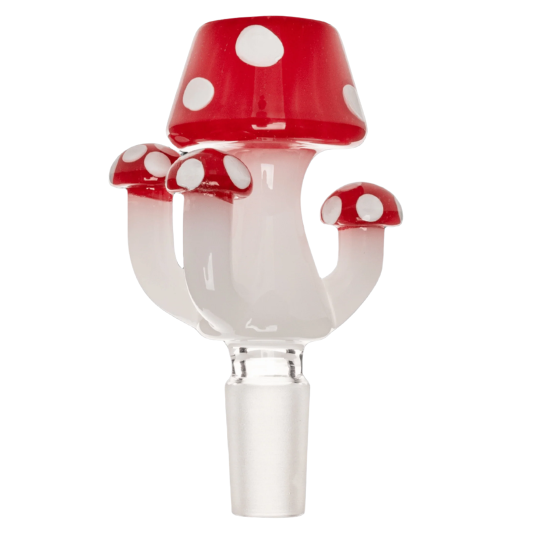 Red Eye Glass 14mm Amanita Pull-Out - Canadian Vaporizers