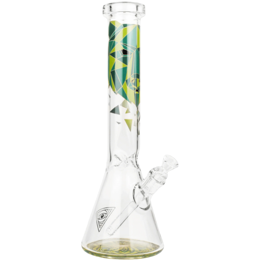 Red Eye Glass 15" Bear Beaker Tube - Canadian Vaporizers