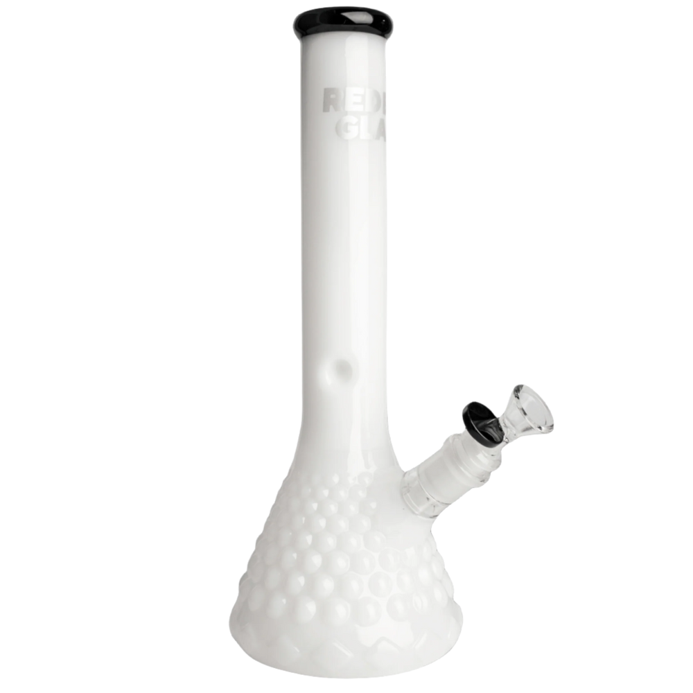 Red Eye Glass 15" Hera Beaker Base Water Pipe - Canadian Vaporizers