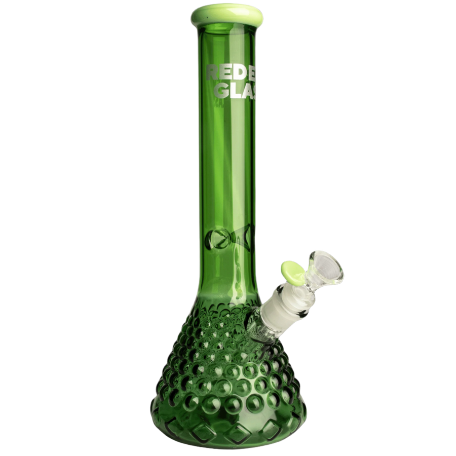 Red Eye Glass 15" Hera Beaker Base Water Pipe - Canadian Vaporizers